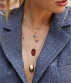 Collier Deneb (Acier doré)