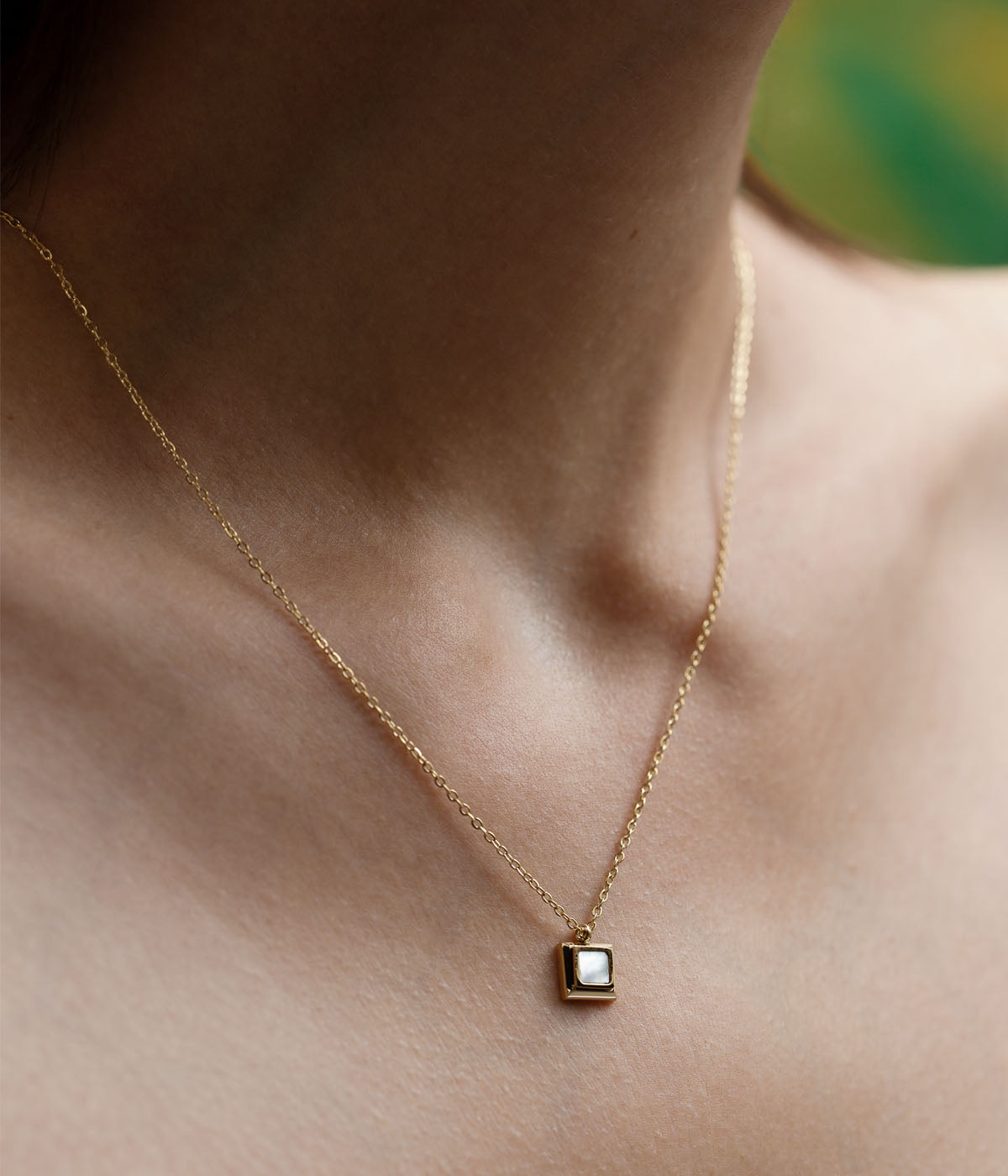 Collier Tania (Acier doré)