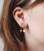 Boucles d'oreilles Roma (Acier)