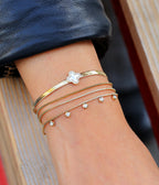 Bracelet Bellucci (Acier doré)