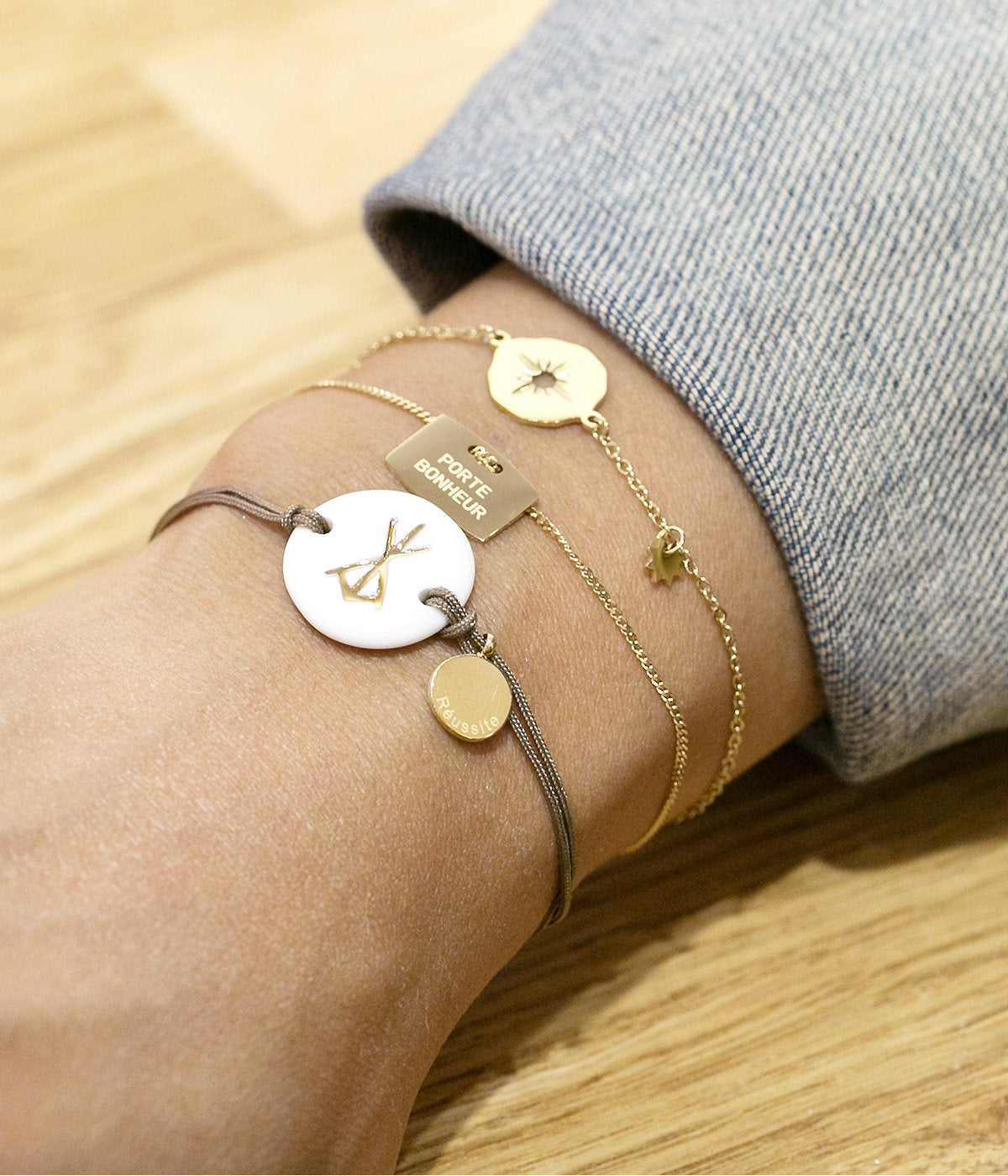 Bracelet Lucky Charm (Acier)