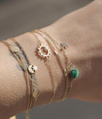 Bracelet Oursin (Acier doré)