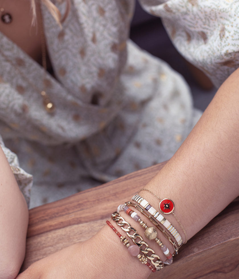 Bracelet Salvatore (Acier doré)
