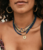 Collier Efia (Acier doré)