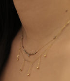 Collier Epsillon (Acier doré)