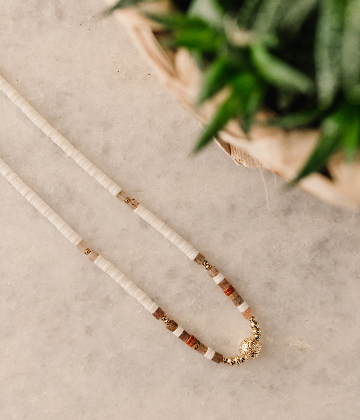 Collier Salvatore  (Acier doré)