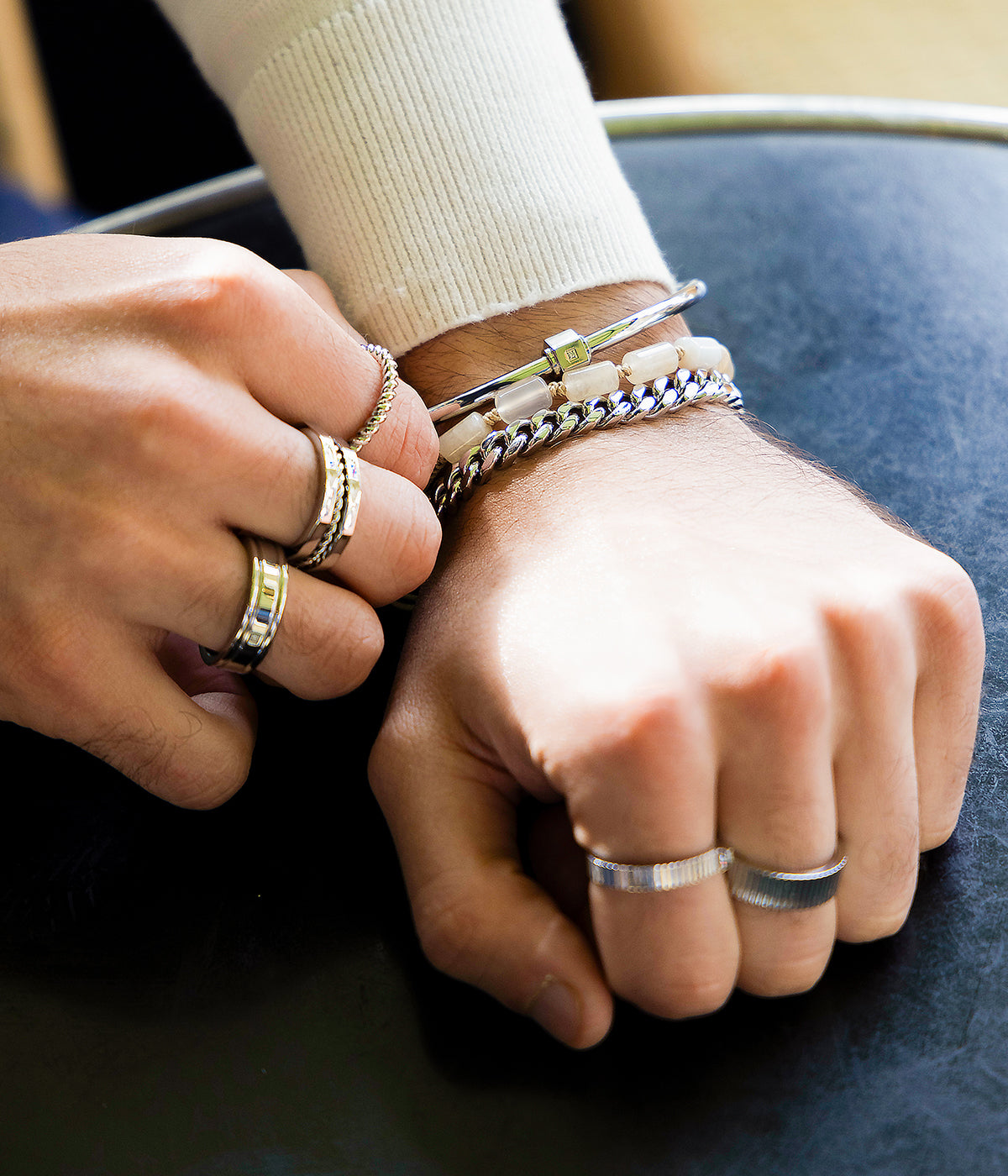 Bague Erwan (Acier)