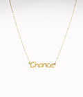Collier Chance (Acier doré)