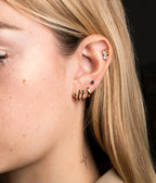Piercing Mallorca (Acier doré)