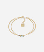 Bracelet Jonc Ricci (Acier doré)