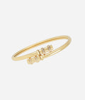 Bracelet Jonc Corrado (Acier doré)