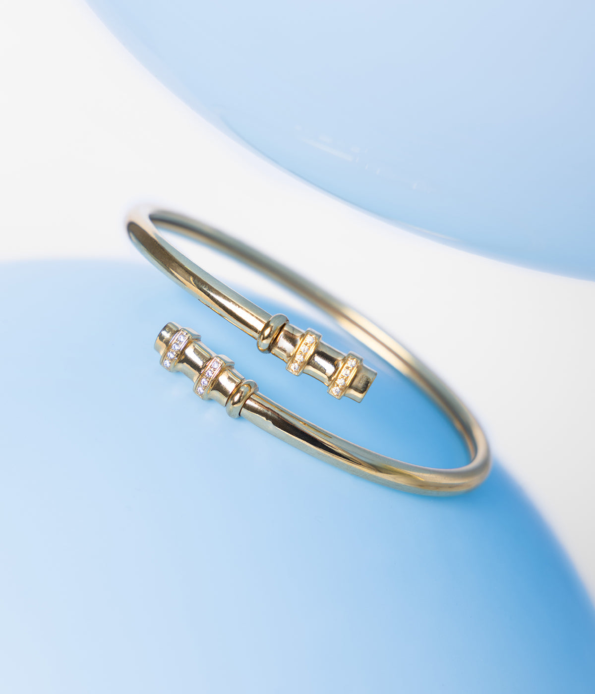 Bracelet Jonc Corrado (Acier doré)