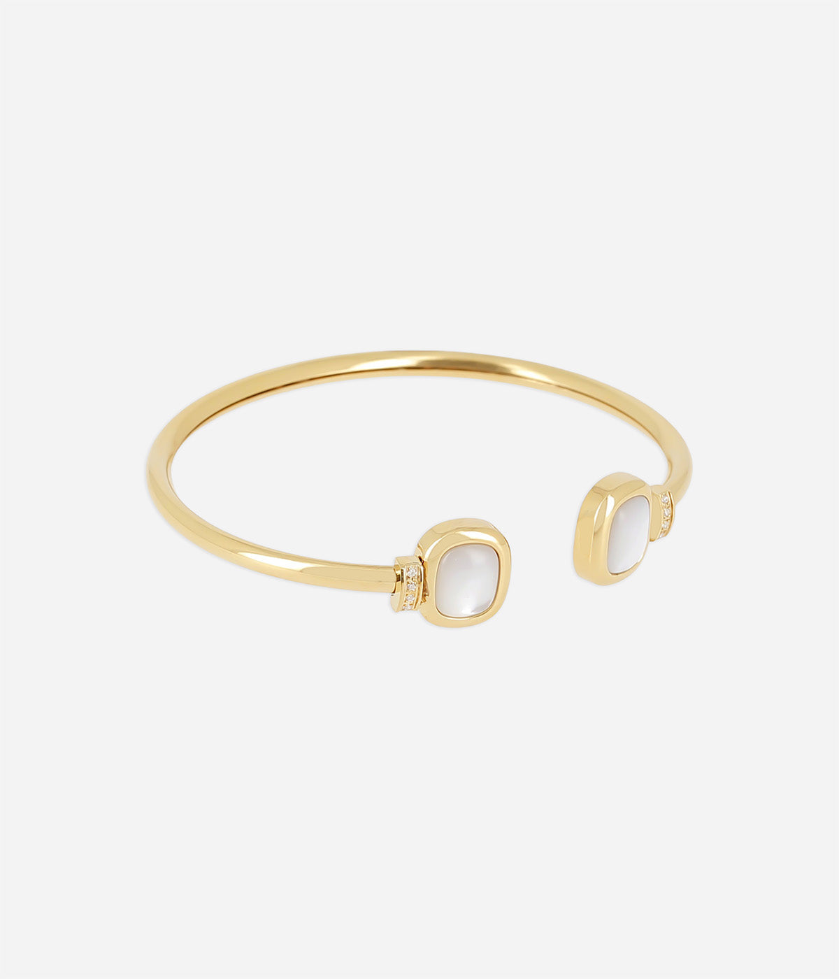 Bracelet Jonc Carlotta (Acier doré)