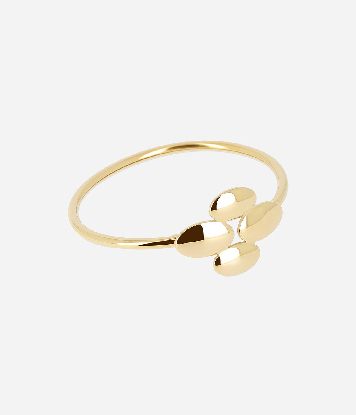 Bracelet Jonc Moebi (Acier doré)