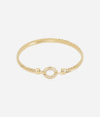Bracelet Jonc Invalis (Acier doré)