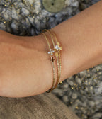 Bracelet Jonc Vivi (Acier doré)