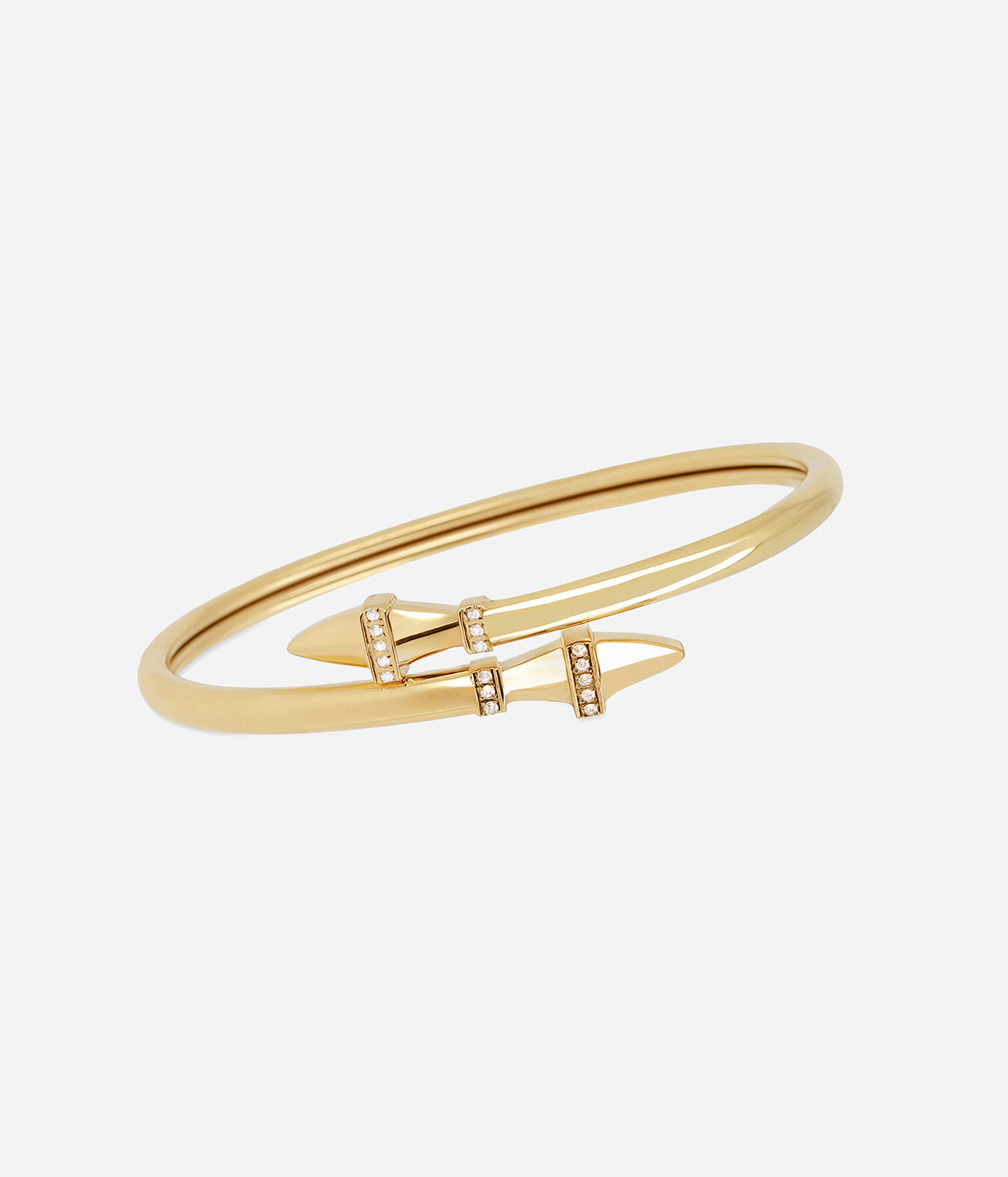Bracelet Jonc Galine (Acier doré)