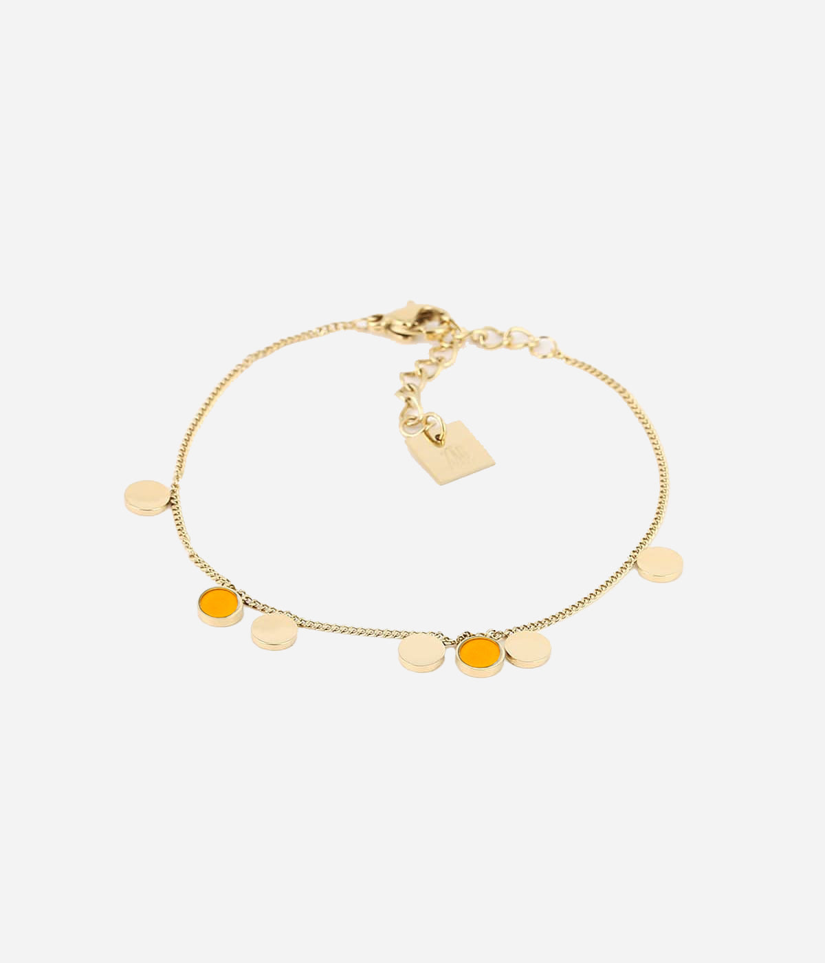 Bracelet Cachou (Acier doré)