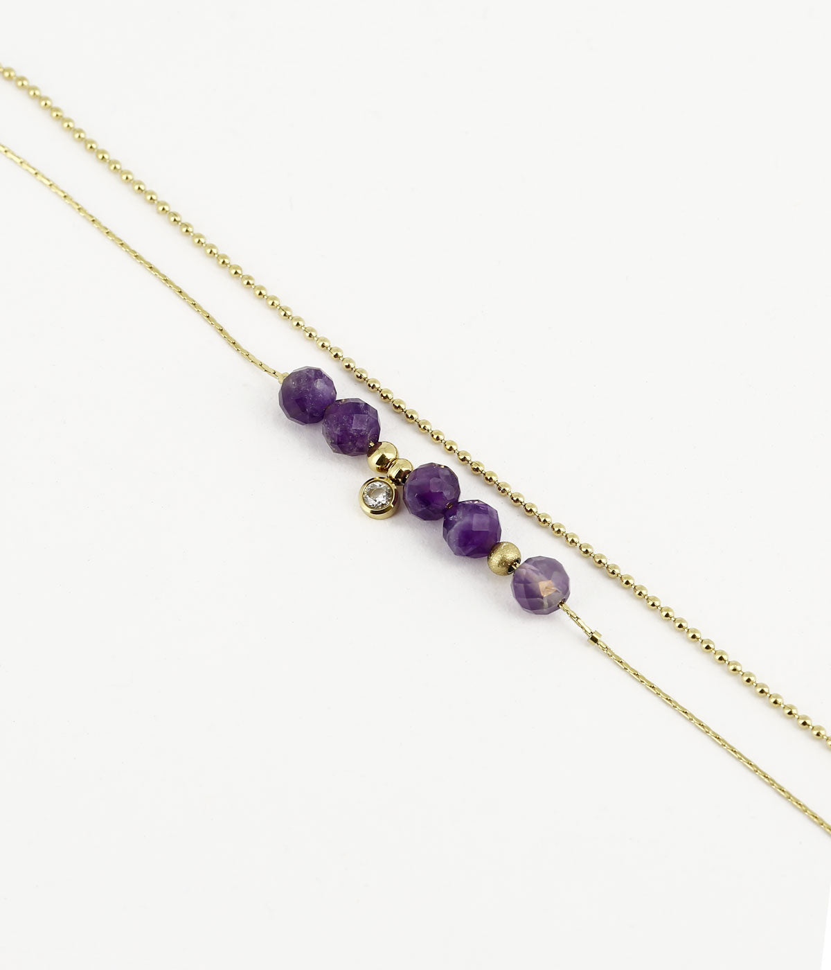Bracelet Kerane (Acier doré)
