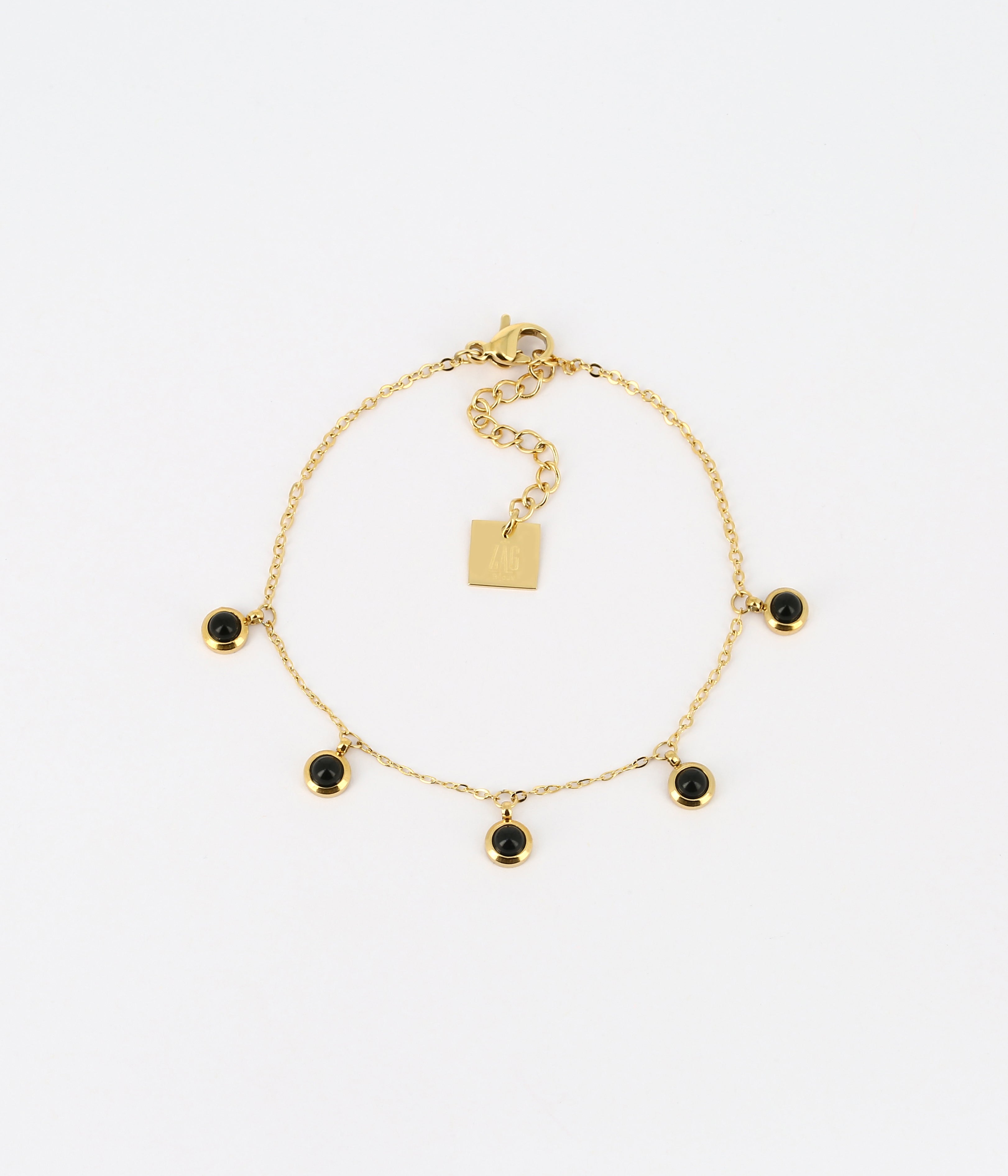 Bracelet Acantha (Acier doré)