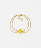 Bracelet Bénédicte (Acier doré)