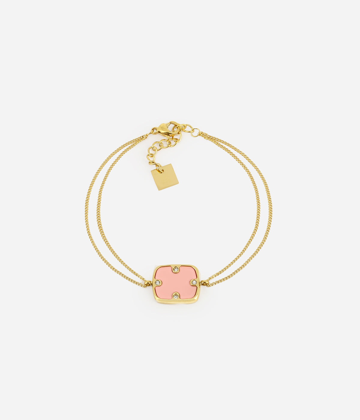Bracelet Alicia (Acier doré)