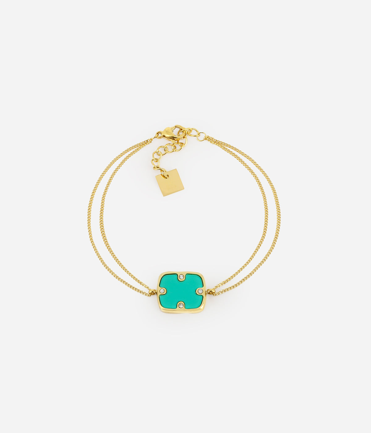 Bracelet Alicia (Acier doré)