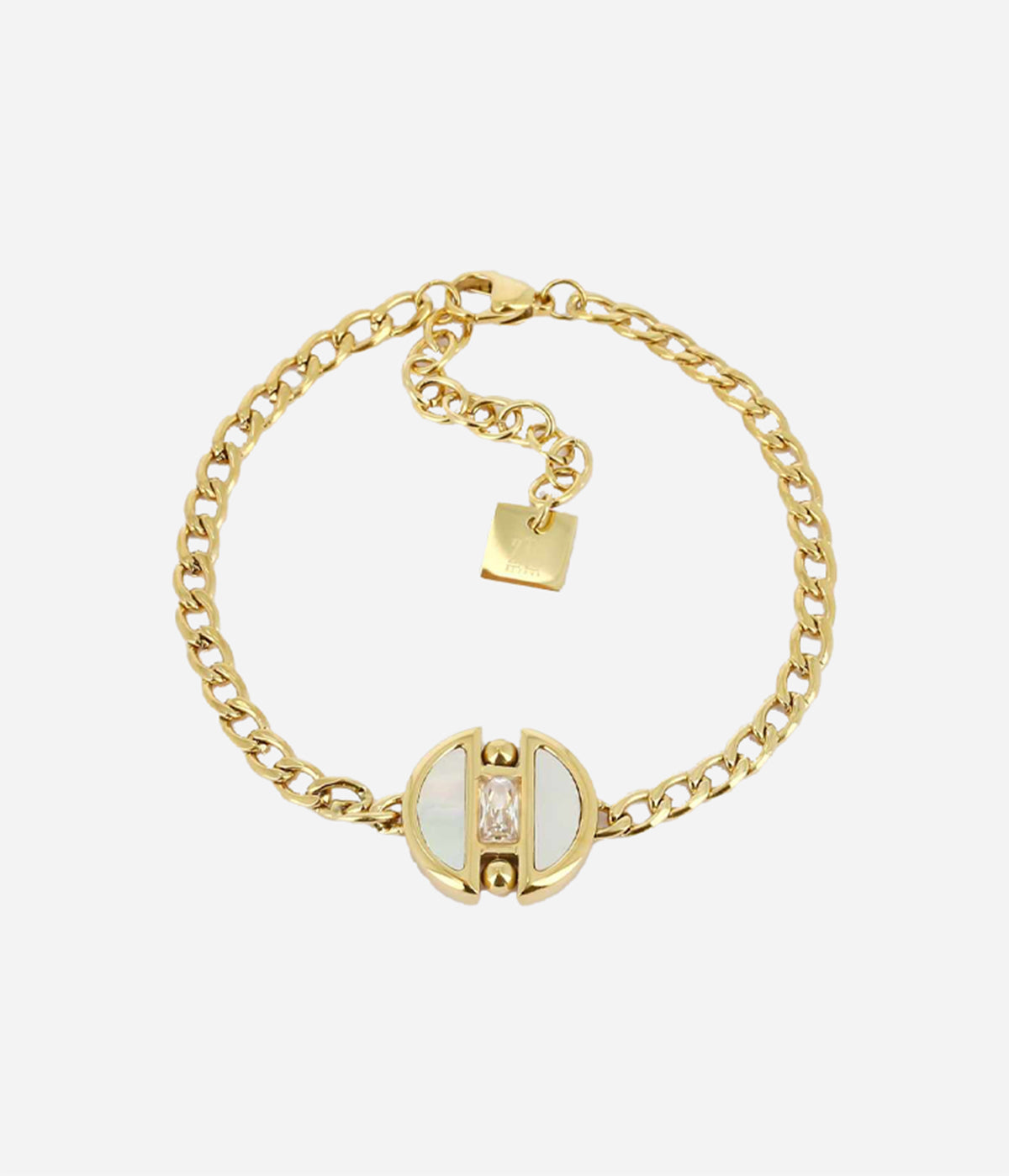 Bracelet Keno (Acier doré)