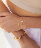 Bracelet Vahiné (Acier doré)