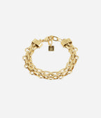 Bracelet Thésée (Acier doré)