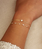 Bracelet Athis (Acier doré)