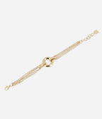 Bracelet Mantessa (Acier doré)