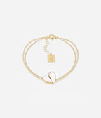 Bracelet Basilio (Acier doré)