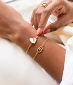 Bracelet Basilio (Acier doré)