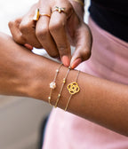 Bracelet Infini (Acier doré)