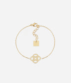 Bracelet Infini (Acier doré)