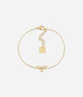 Bracelet Abeja (Acier doré)