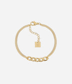 Bracelet Devin (Acier doré)