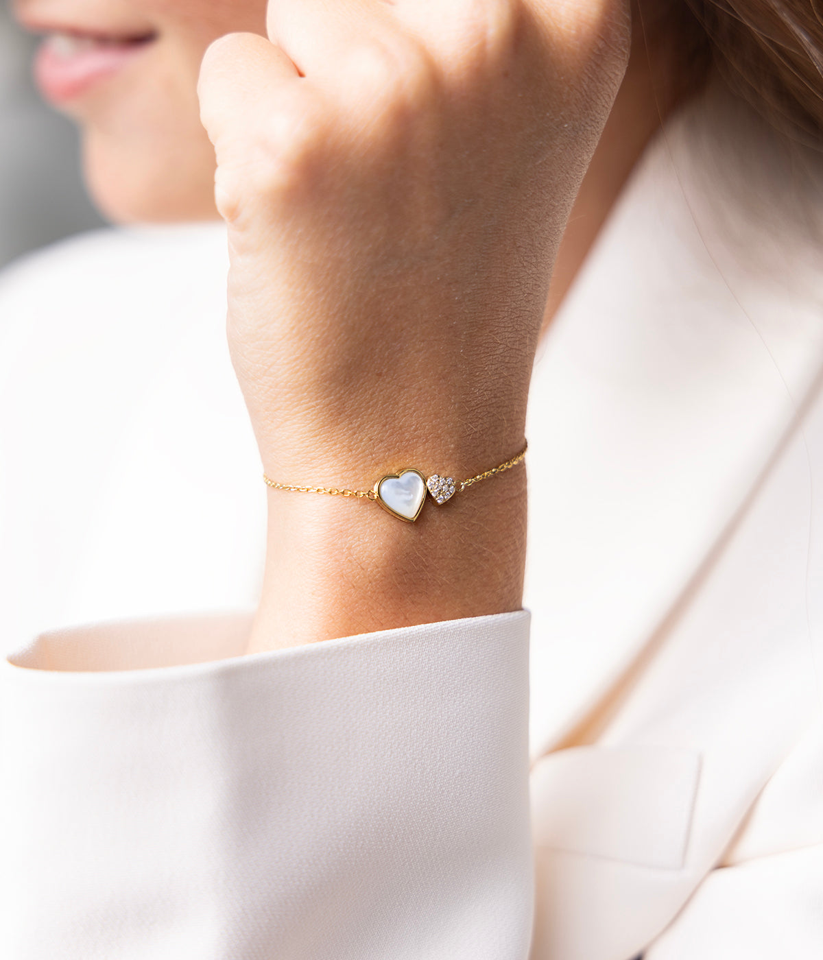 Bracelet Naïma (Acier doré)