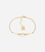 Bracelet Ornella (Acier doré)