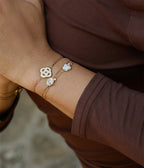 Bracelet Naïs (Acier doré)