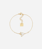Bracelet Foxy (Acier doré)