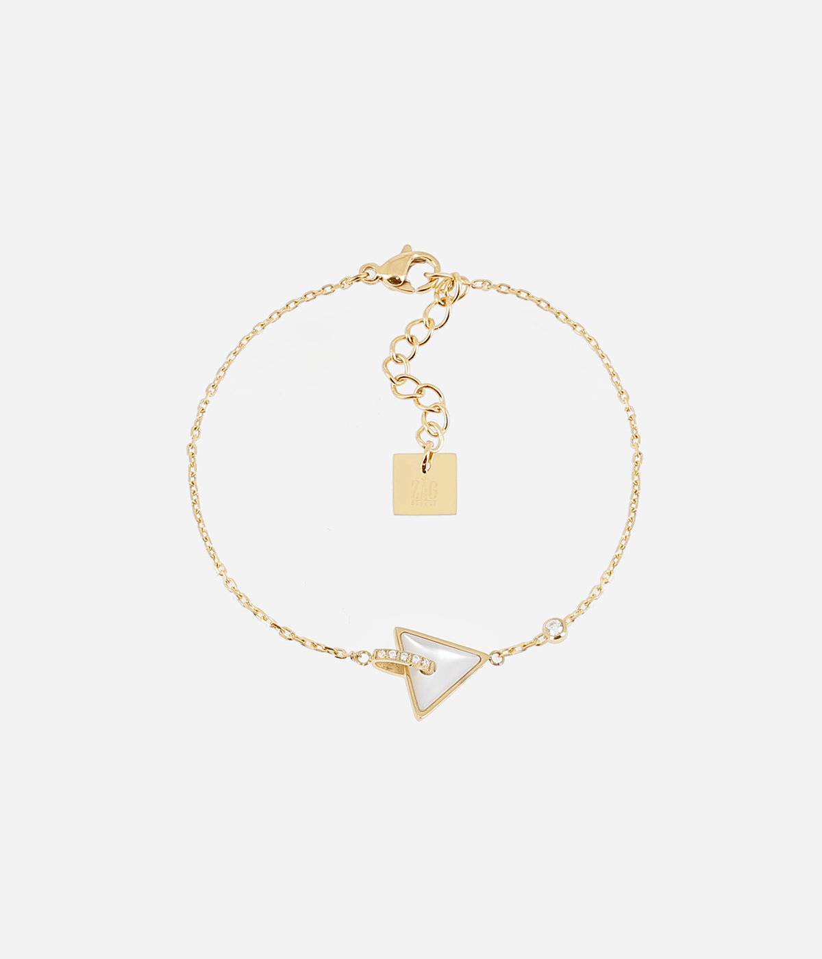 Bracelet Foxy (Acier doré)
