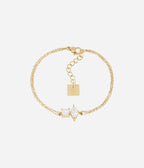 Bracelet Ginevra (Acier doré)