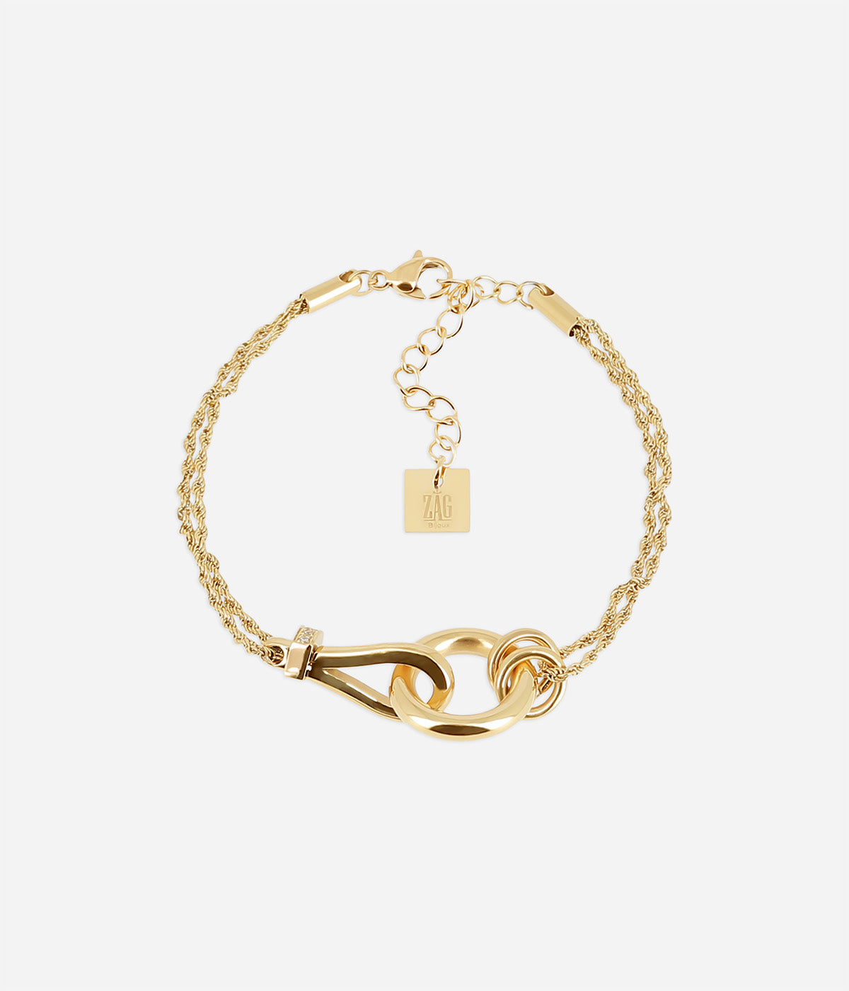 Bracelet Veyra (Acier doré)