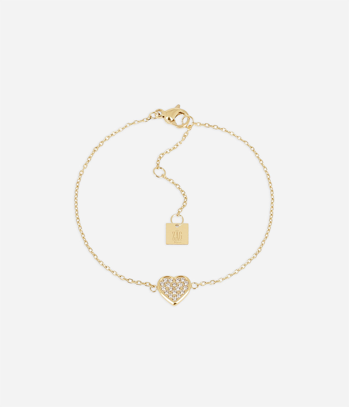 Bracelet Aimée (Acier doré)