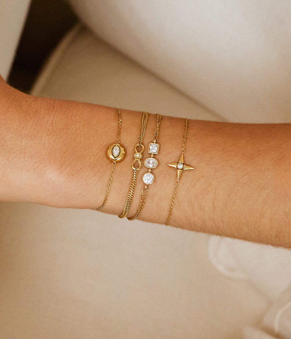 Bracelet Pianello (Acier doré)