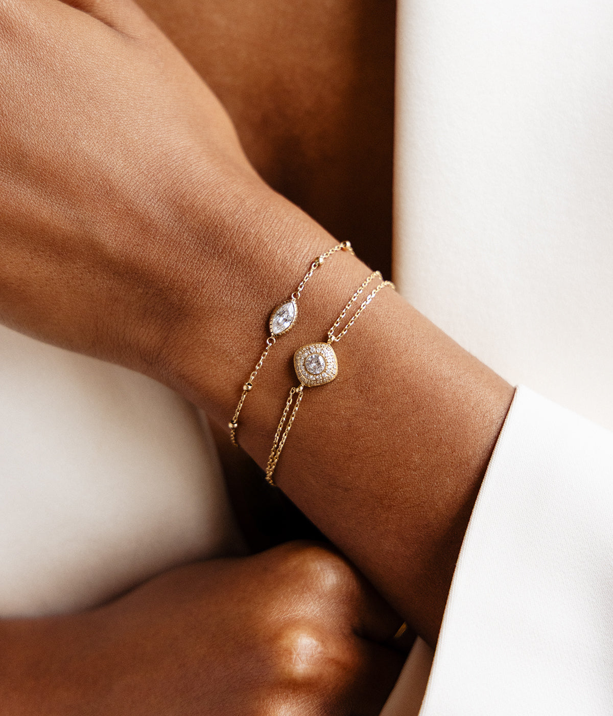 Bracelet Funtana (Acier doré)