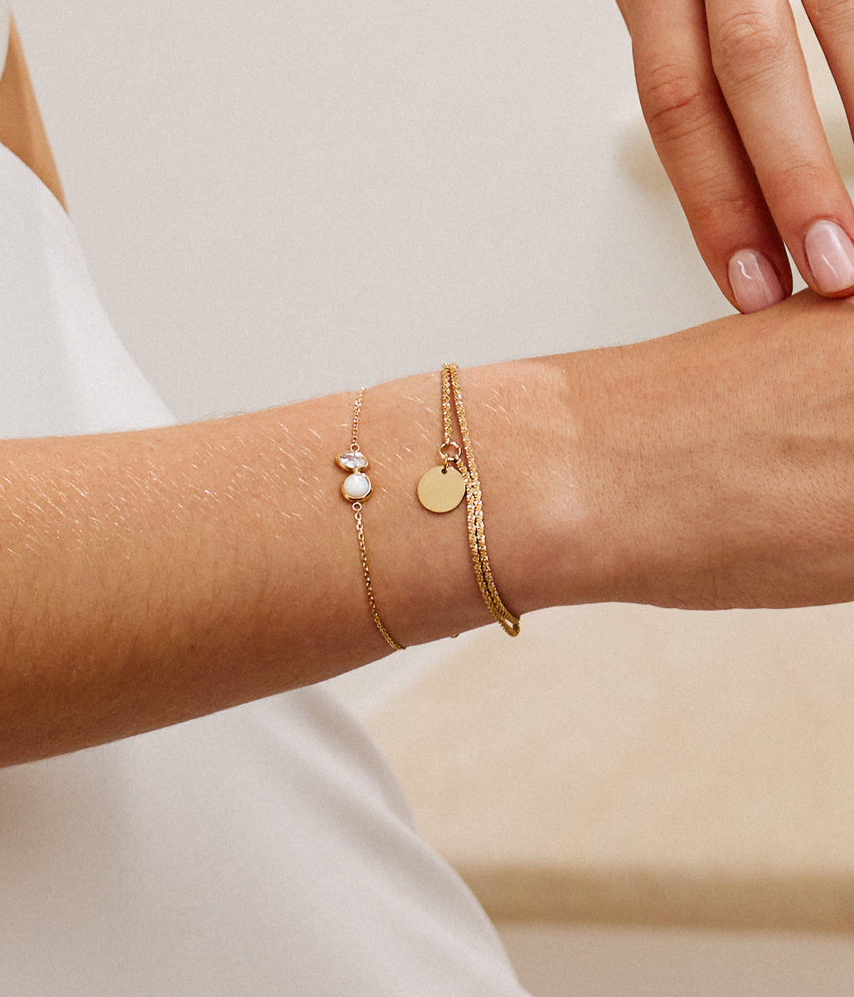Bracelet Ruffano (Acier doré)