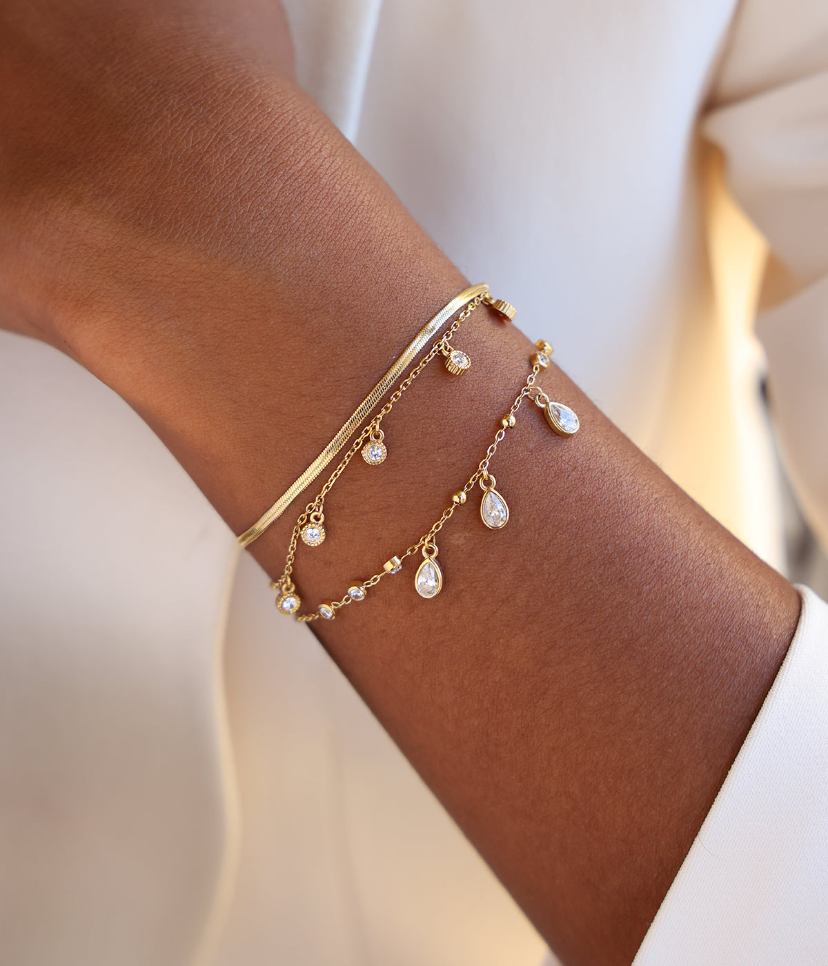 Bracelet Paceco (Acier doré)